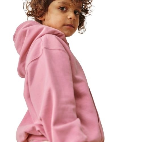 Gray Label hoodie gots bubblegum - trui-2