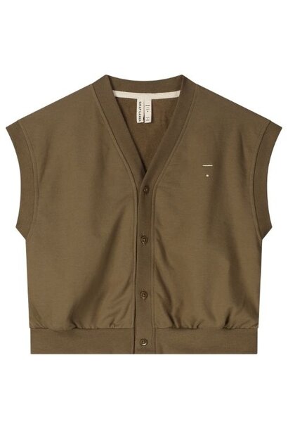 Gray Label oversized spencer cardigan gots woody - trui