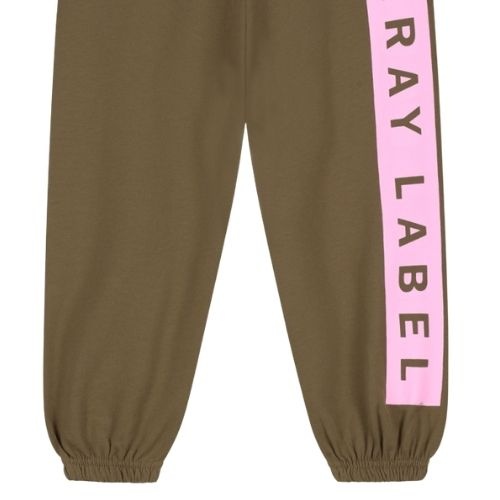 Gray Label logo track pants gots woody bubblegum - broek-5