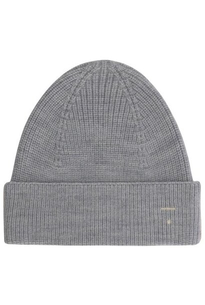 Gray Label knitted beanie rws gray melange - muts
