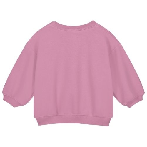 Gray Label baby dropped shoulder sweater gots bubblegum - trui-4