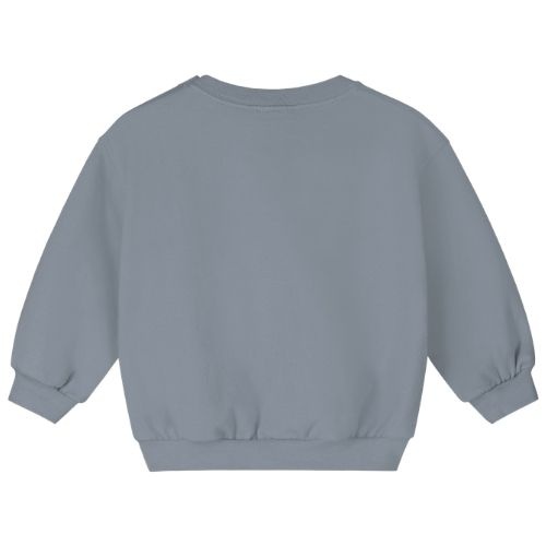 Gray Label baby dropped shoulder sweater gots stone gray - trui-8