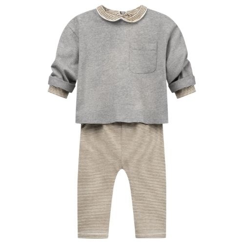 Gray Label baby leggings gots woody cream - broek-2