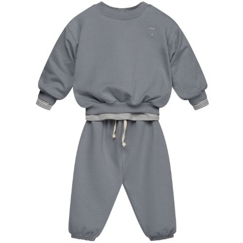 Gray Label baby track pants gots stone gray - broek-2