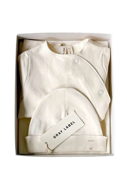 Gray Label baby gift set cream - geboorteset