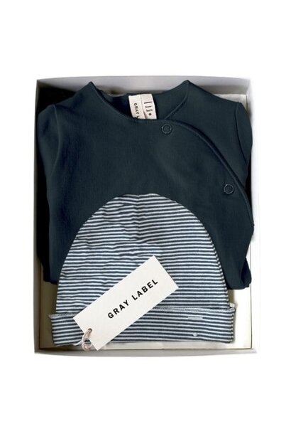 Gray Label baby gift set blue gray - geboorteset