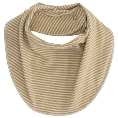 Gray Label baby bib gots woody cream - slab-1