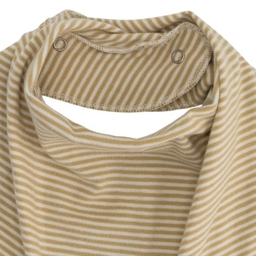 Gray Label baby bib gots woody cream - slab-3
