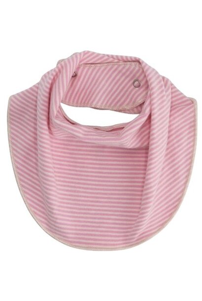 Gray Label baby bib gots bubblegum cream - slab