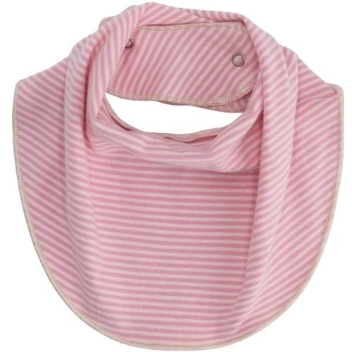 Gray Label baby bib gots bubblegum cream - slab-1