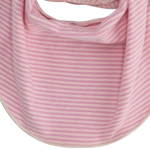 Gray Label baby bib gots bubblegum cream - slab-3
