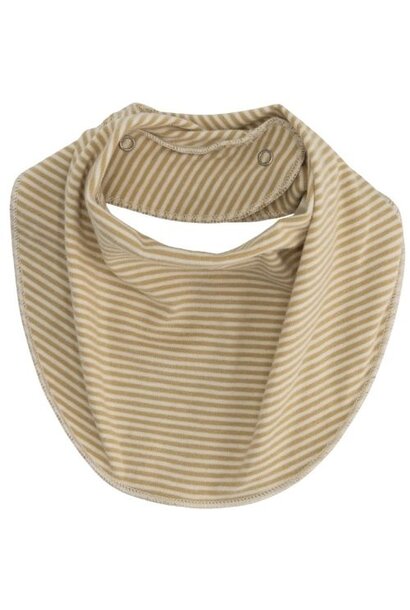 Gray Label baby bib gots cookie cream - slab