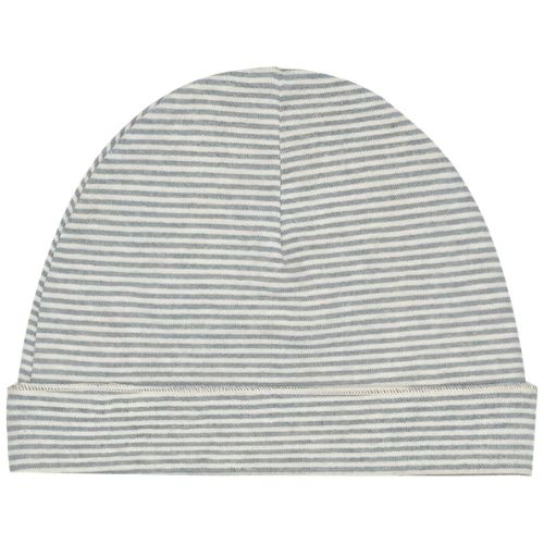 Gray Label baby beanie gots stone gray cream - mutsje-4