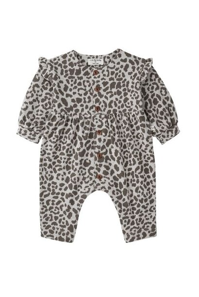 1+ in the family messina jumpsuit dark-taupe