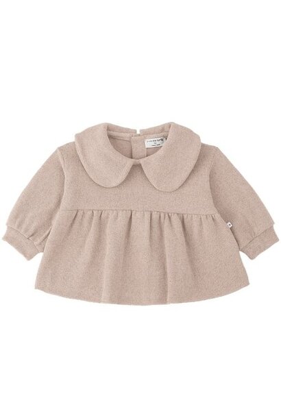 1+ in the family bonassola collar blouse nude