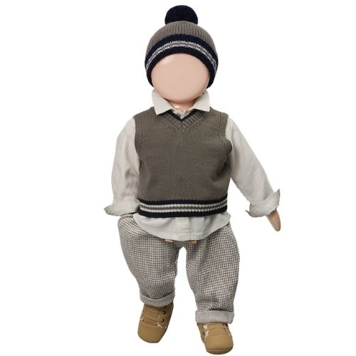 1+ in the family napoli pants dark-taupe-4