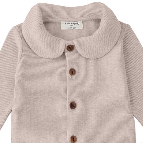 1+ in the family mantova collar blouse nude-2