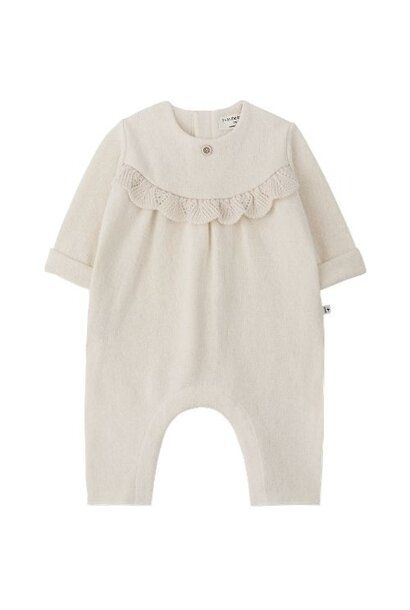 1+ in the family merignac jumpsuit ecru