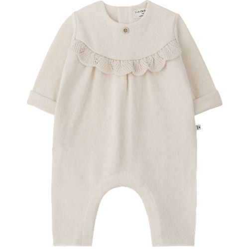 1+ in the family merignac jumpsuit ecru-1