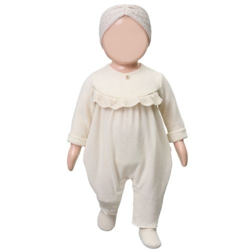 1+ in the family merignac jumpsuit ecru-5