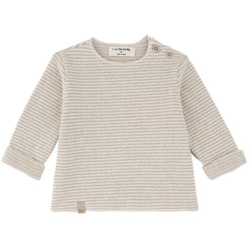 1+ in the family aubin l.sleeve t-shirt beige-1