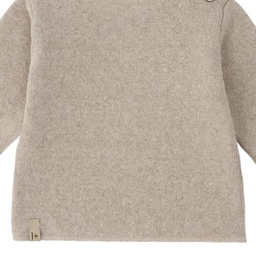1+ in the family carcassonne l.sleeve t-shirt beige-3