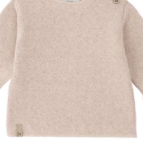 1+ in the family carcassonne l.sleeve t-shirt nude-3