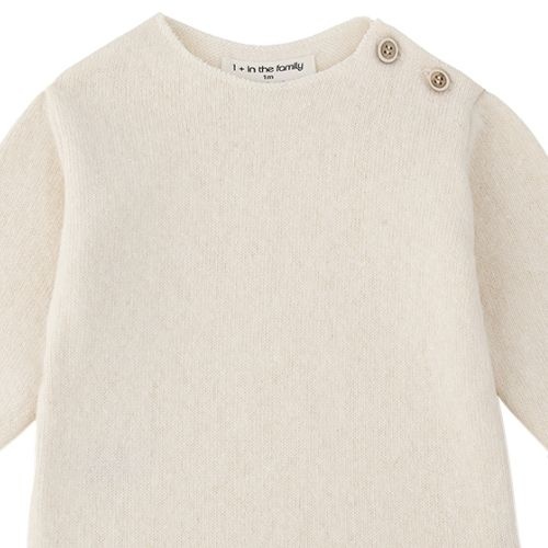 1+ in the family carcassonne l.sleeve t-shirt ecru-3