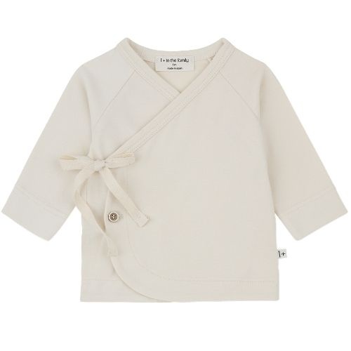 1+ in the family elodie l.sleeve nb shirt ecru-1