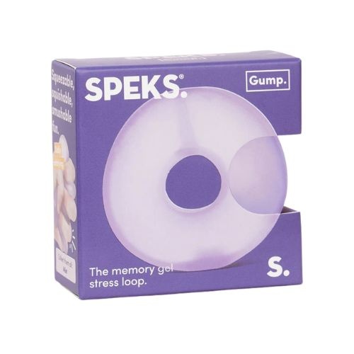 Speks gump memory gel stress loop - mist purple-1