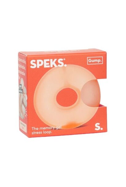Speks gump memory gel stress loop - reef orange