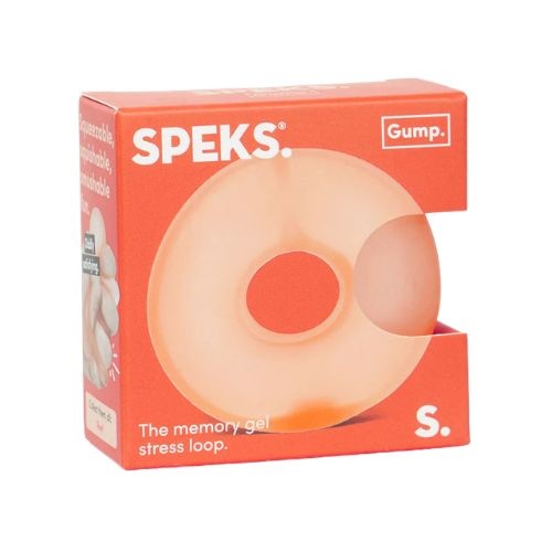 Speks gump memory gel stress loop - reef orange-1