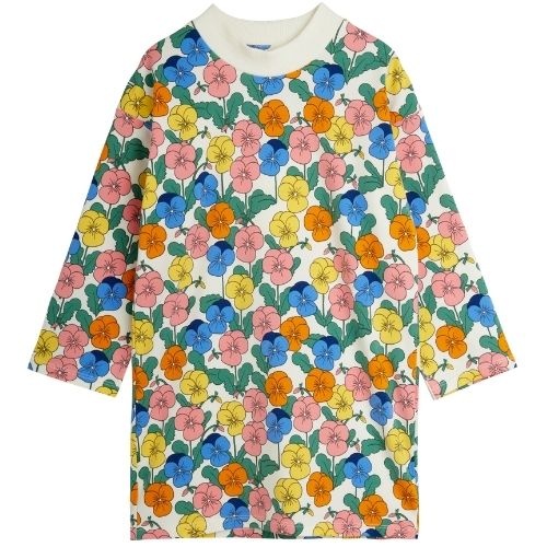 Mini Rodini violas aop ls dress multi-1
