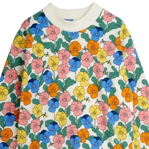 Mini Rodini violas aop ls dress multi-2