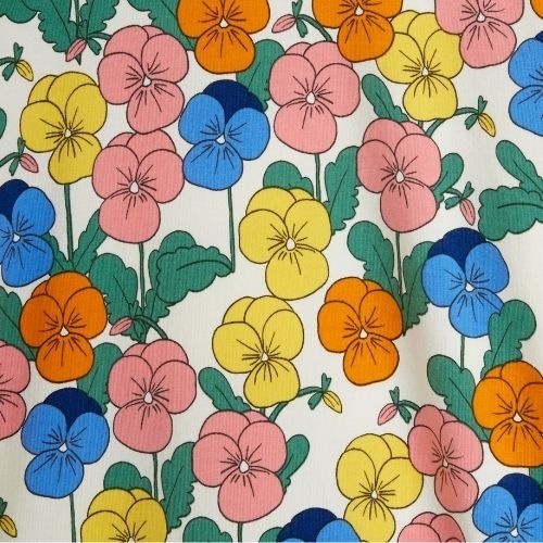 Mini Rodini violas aop ls dress multi-5