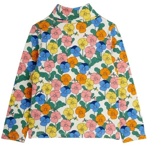 Mini Rodini violas aop turtleneck multi-7