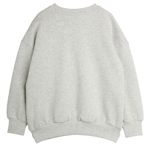 Mini Rodini violas panel sweatshirt grey melange-4