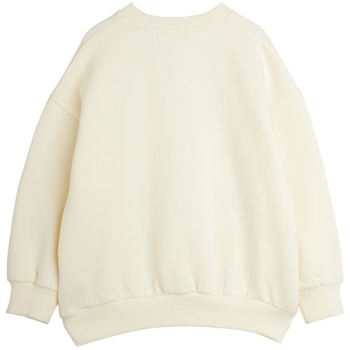 Mini Rodini velvet worms observations sp sweatshirt off-white-5