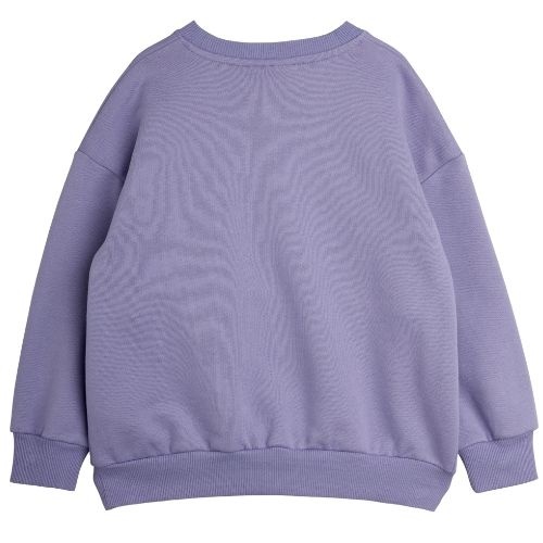 Mini Rodini panther panel sweatshirt purple-6