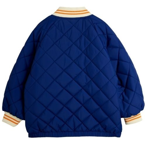 Mini Rodini ritzratz patch quilted puffer blue-7