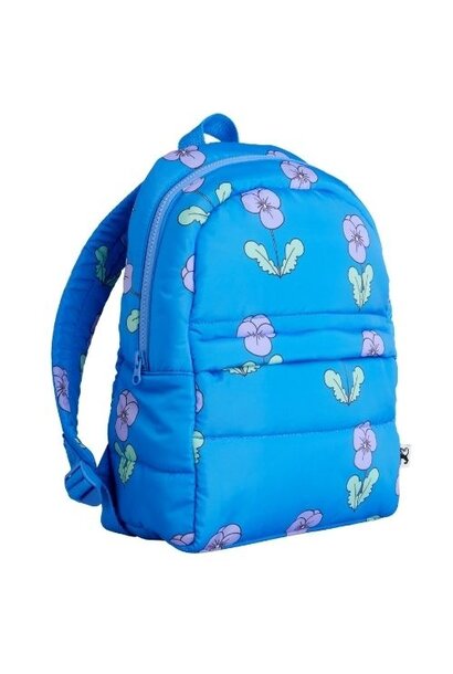 Mini Rodini violas aop padded backpack blue
