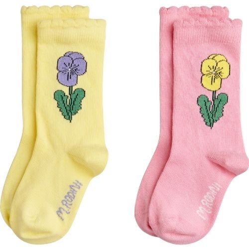 Mini Rodini violas 3-pack socks multi-3
