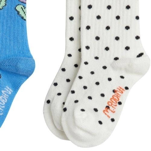 Mini Rodini violas 2-pack socks multi-4