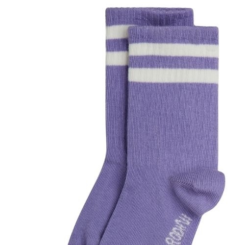 Mini Rodini viola stripe 2-pack socks multi-2