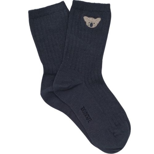 Donsje Amsterdam bell socks koala night blue-1