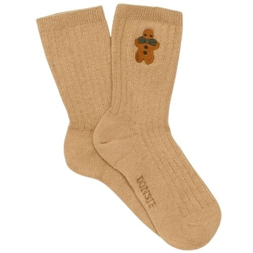Donsje Amsterdam lala socks gingerbread biscuit-1