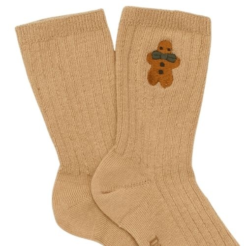 Donsje Amsterdam lala socks gingerbread biscuit-3