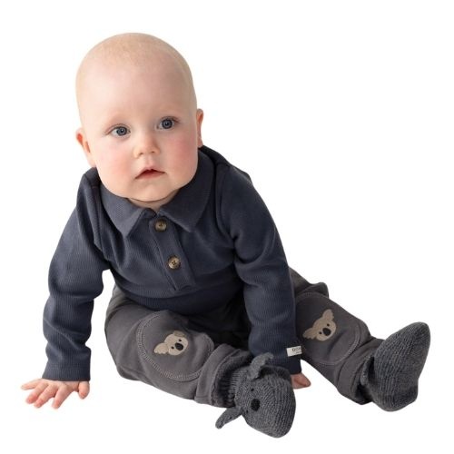 Donsje Amsterdam joek trousers koalas cloudy grey-2