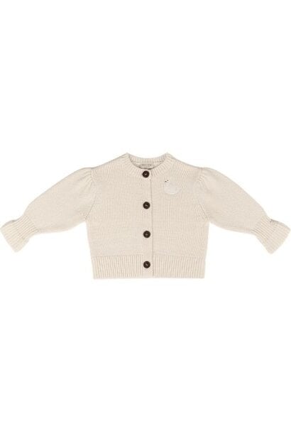 Donsje Amsterdam dakote cardigan swan soft powder