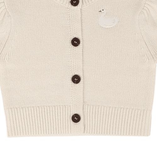 Donsje Amsterdam dakote cardigan swan soft powder-4